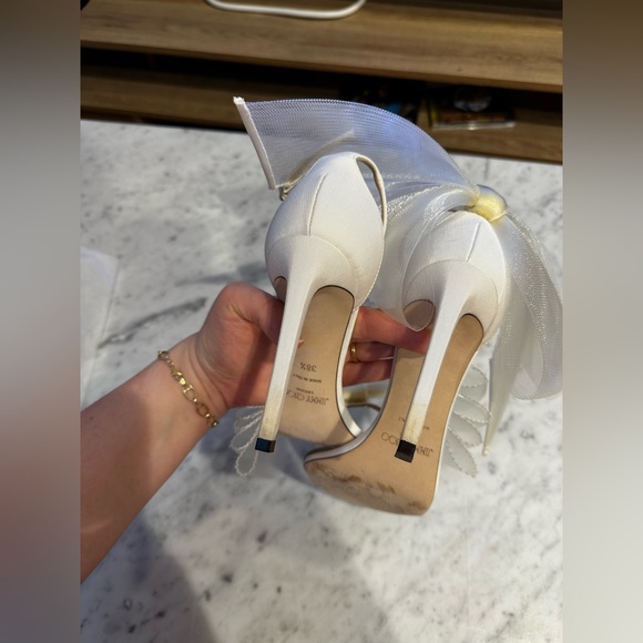 JIMMY CHOO Aveline 1000 Latte 38.5 - Picture 11 of 16